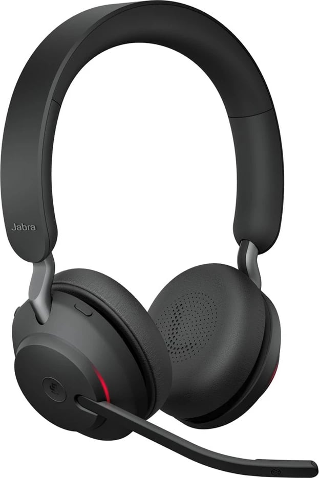 Kufje Jabra Evolve2 65 wireless, binaurale, Bluetooth, USB Type-A, e zezë