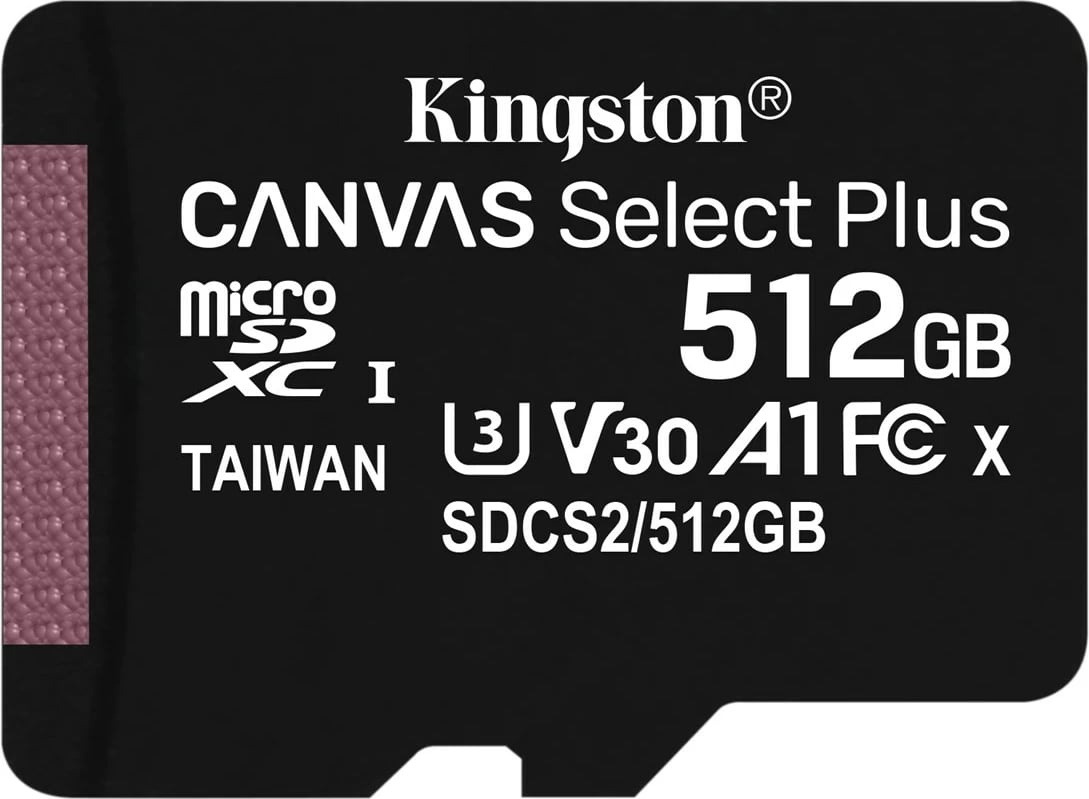 Kartë memorie Kingston Canvas Select Plus, 512GB
