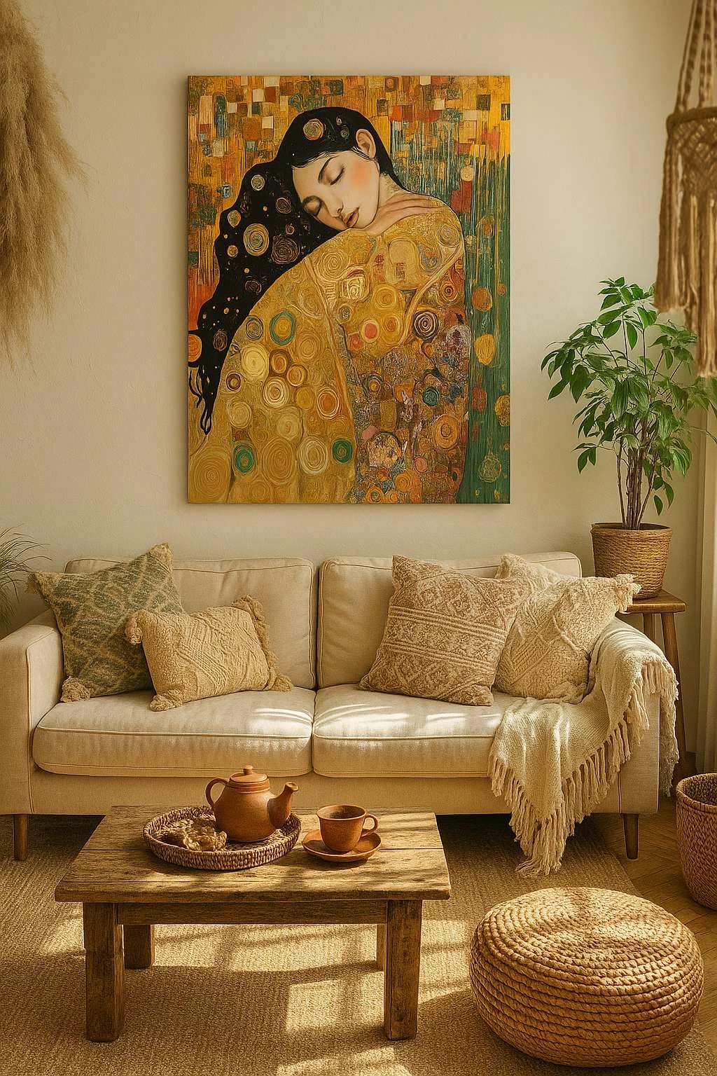 Pikturë dekorative në kanavacë, shumëngjyrëshe, Wallity, Hm_Cnvs26-36, 50x70cm