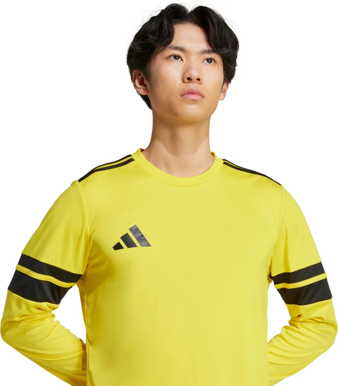 Maicë me gjatësi të gjatë për meshkuj adidas, e verdhë