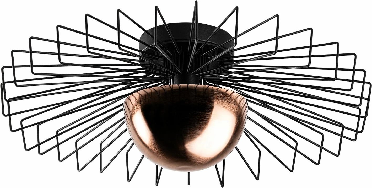 Llambë tavani Opviq Kaya, 15225-L, metal i zi, 60x60x24cm