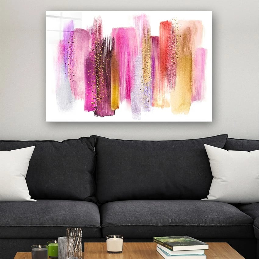 Pikturë dekorative prej xhami të temperuar, shumëngjyrëshe, CAM631392137 - 70100