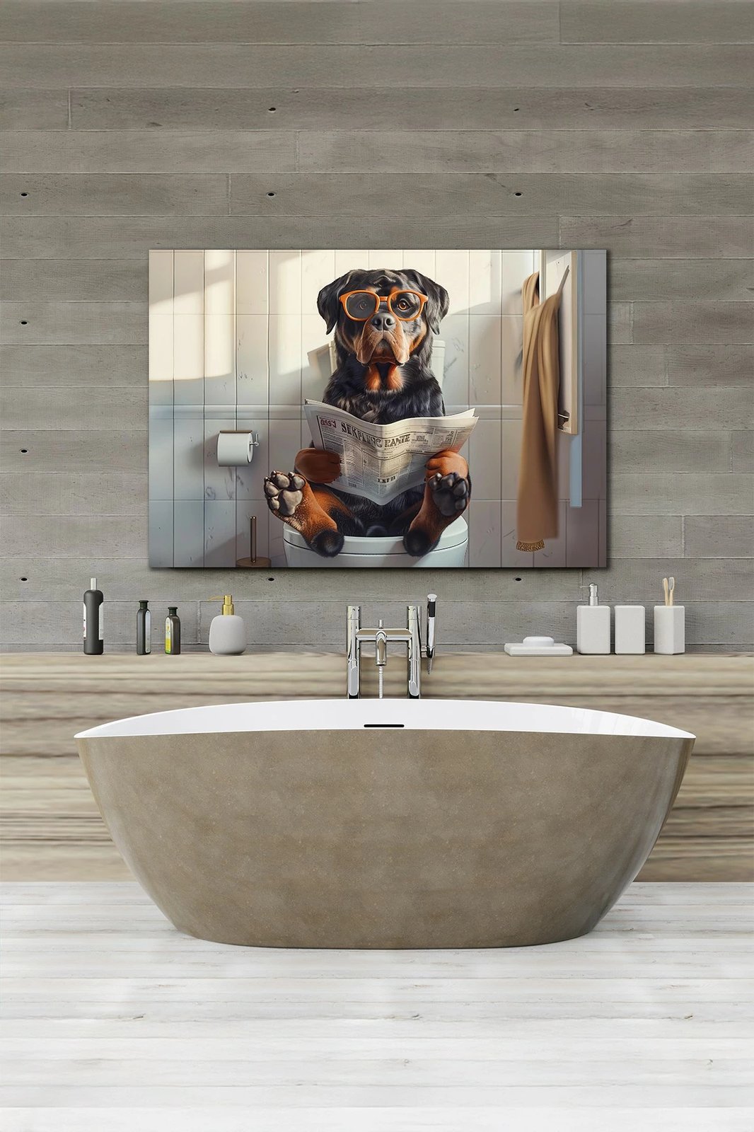 Pikturë dekorative në kanavacë, shumëngjyrëshe, Wallity, Ersyaıhyvn46, 70x100cm