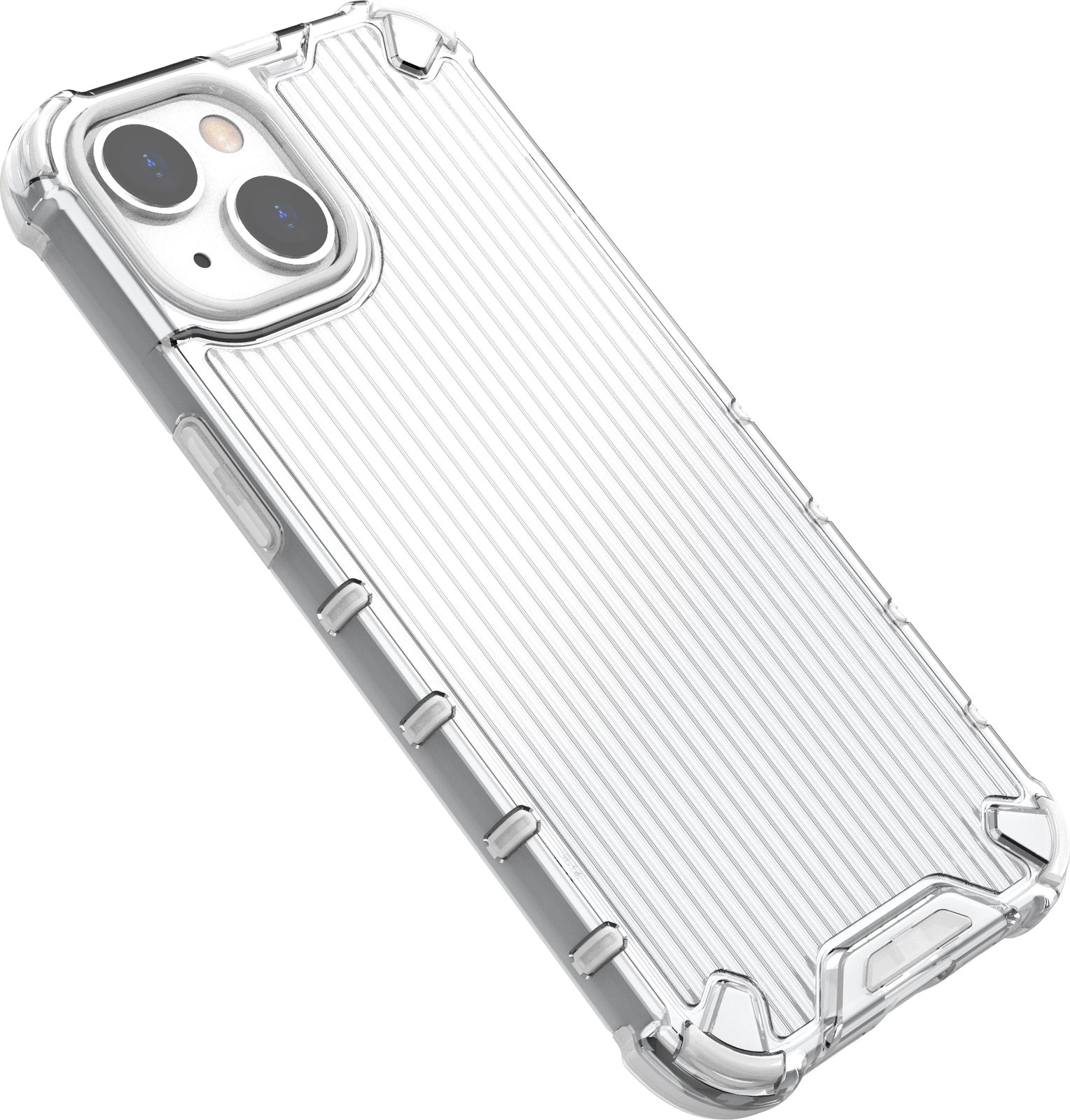Mbështjellës Hurtel Ombre Protect Case për iPhone 14 Plus, rozë-kaltër