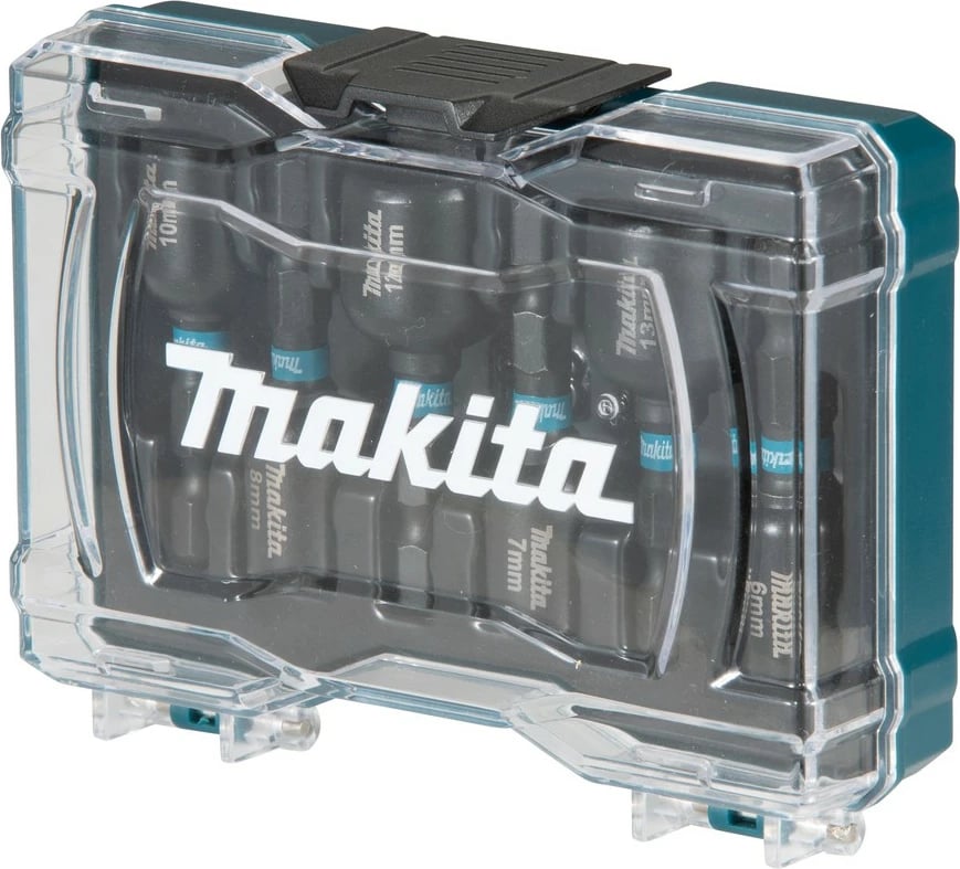 Set çelësa Makita 6 pjesë, 1/4", 50mm, çelik, metrik, zi