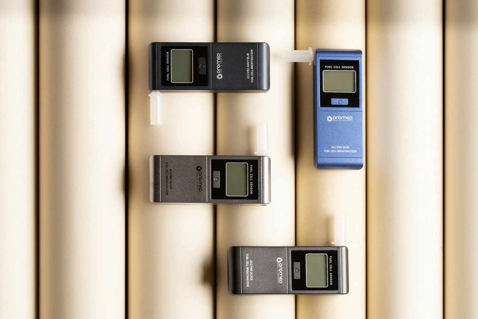 Alkoolmetër ORO-MED ORO-X12 Pro, elektrokimik, ekran LCD, ngjyrë blu