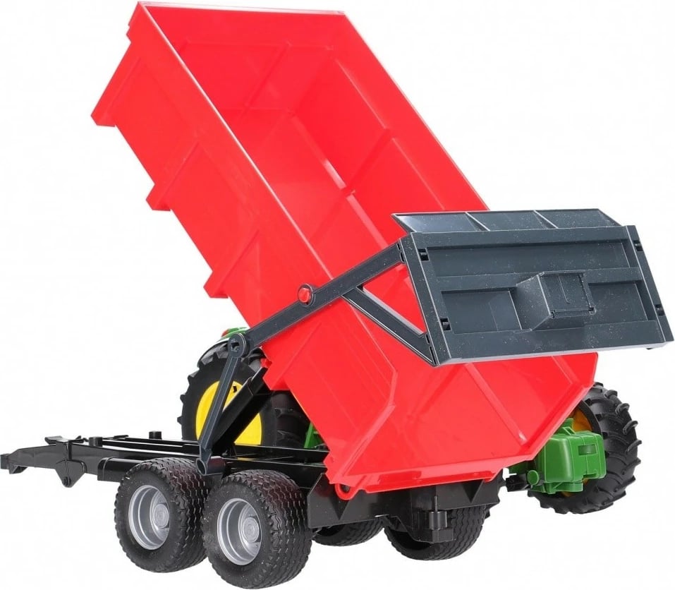 Traktor lodër BRUDER John Deere 6920 me rimorkio, 1:16, Jeshile/E kuqe/E verdhë