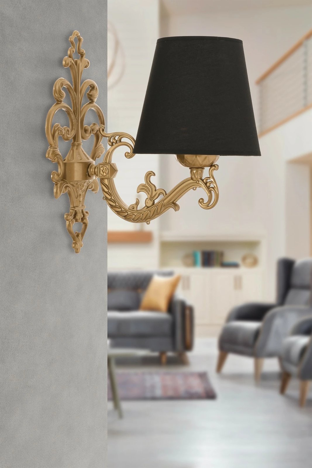 Llambë muri Opviq, Claire, e zezë dhe ari