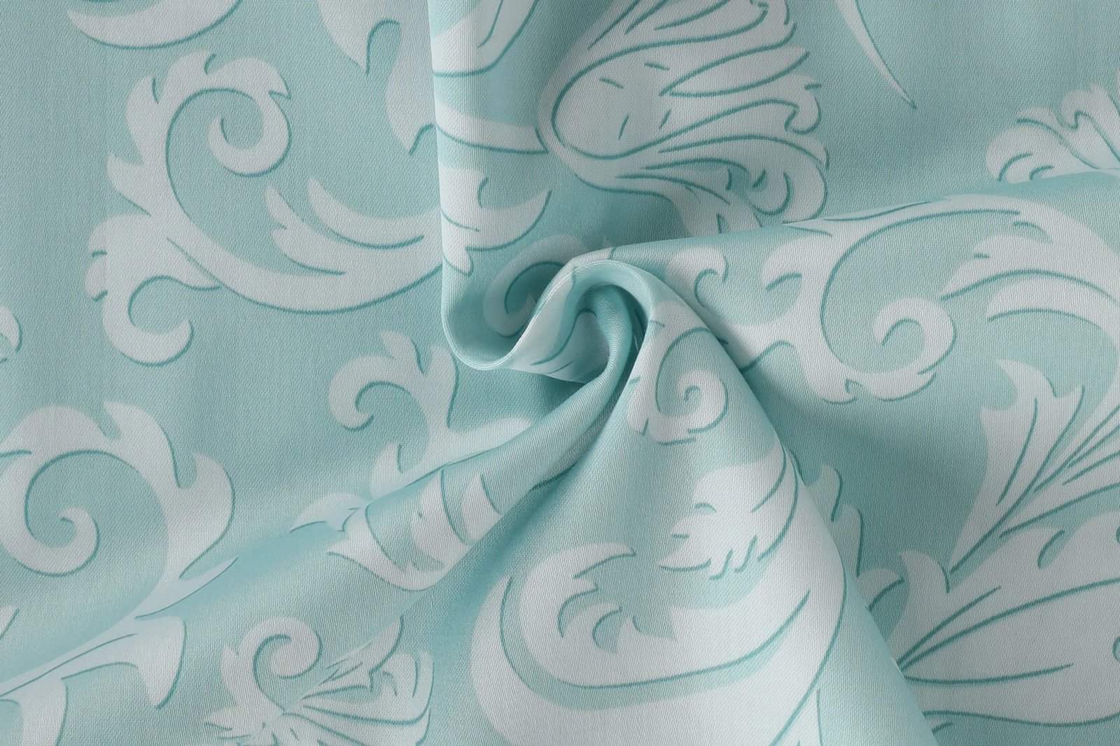 Set mbulesë jorgani njëpersonësh satin, Verano, ngjyrë mint