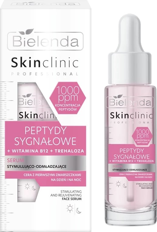 Serum fytyre Bielenda Skin Clinic Professional Signal Peptides për femra 30ml
