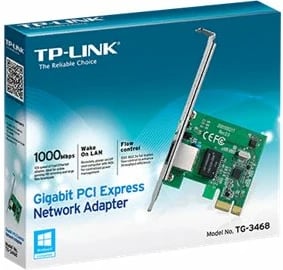Kartë rrjeti TP-LINK TG-3468, PCI Express, Gigabit Ethernet