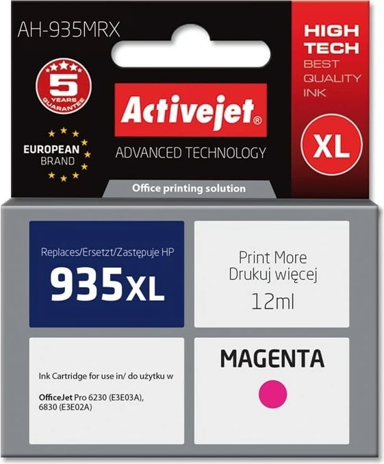 Ngjyrë zëvëndësuese Activejet AH-935MRX për printer HP
