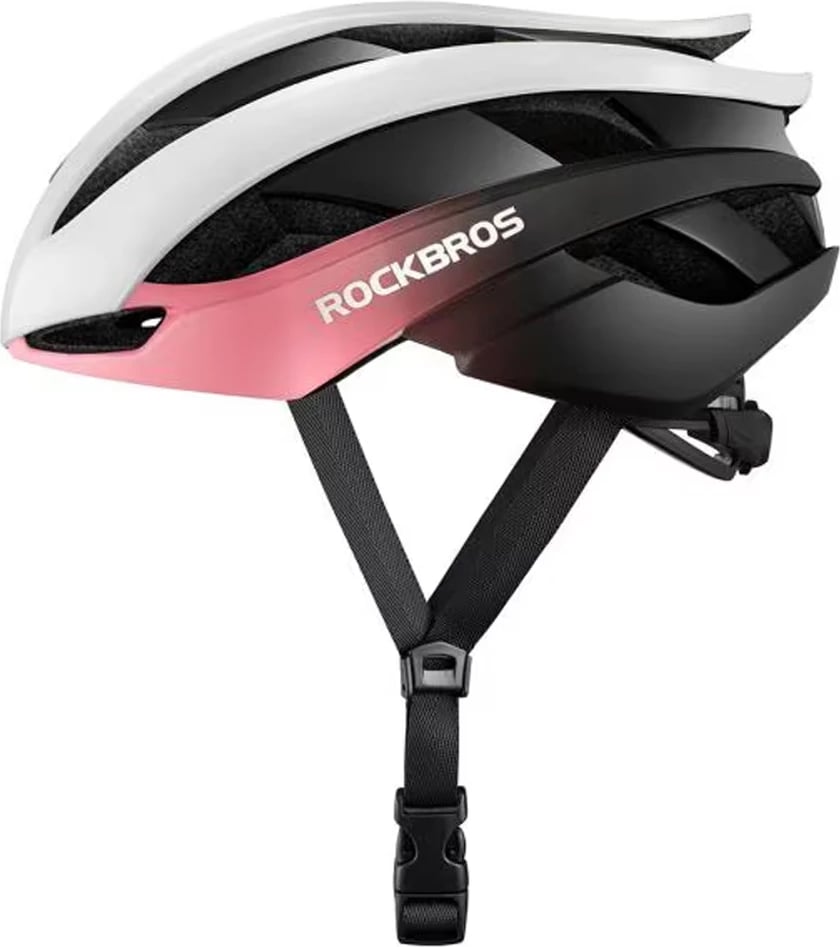Helmetë biçiklete Rockbros 10110004007, madhësia L, blu dhe rozë