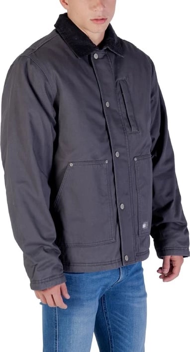 Jakne Tommy Hilfiger Jeans për meshkuj, e zezë