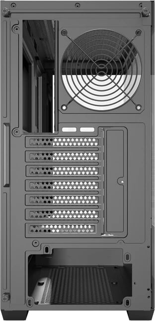 Kasë, Darkflash, DS900W, Midi Tower ATX/M-ATX/ITX, pa ventilatorë, xhami i forcuar, USB Type-C, e zezë