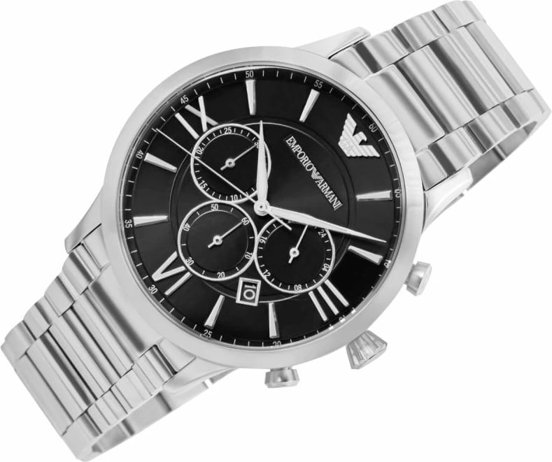 Orë dore për meshkuj Emporio Armani, argjend