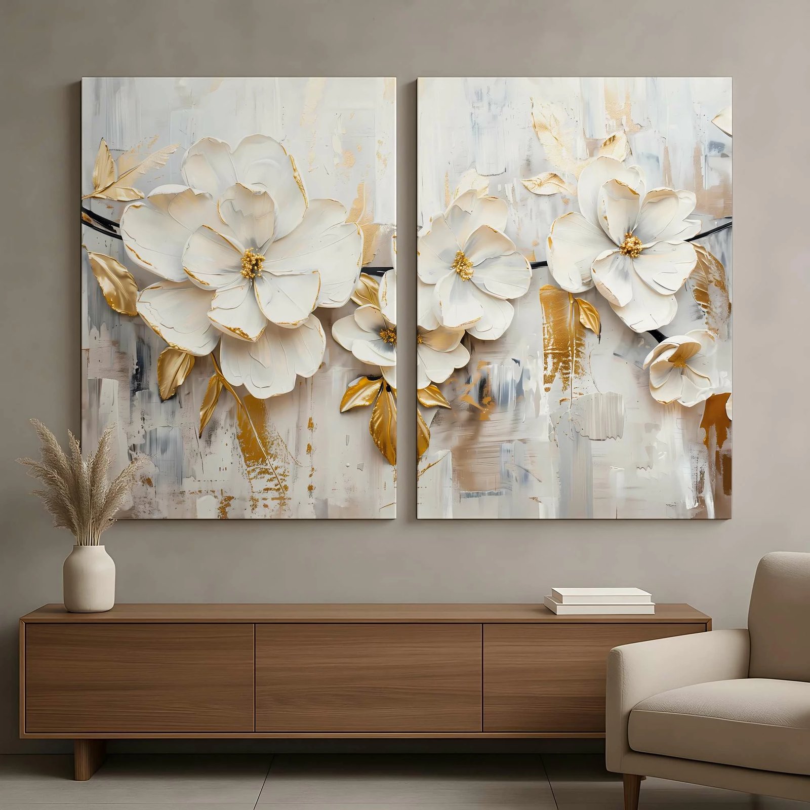 Pikturë dekorative në kanavacë (2 pjesë), Wallity, DEV4