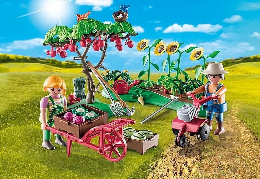 Set figurina Playmobil Country 71380 Starter Pack, 91 pjesë