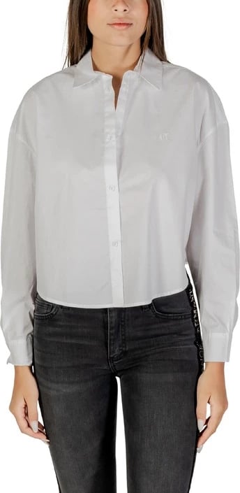 Këmishë Armani Exchange femra e bardhë