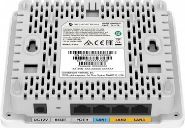 Akses pikë Wi-Fi Grandstream GWN7603, Wave-2, 4 porta LAN, bardhë
