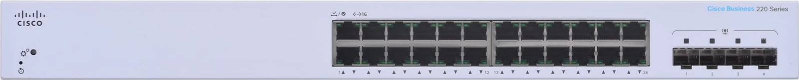 Switch Cisco, CBS220-24T-4G, i bardhë