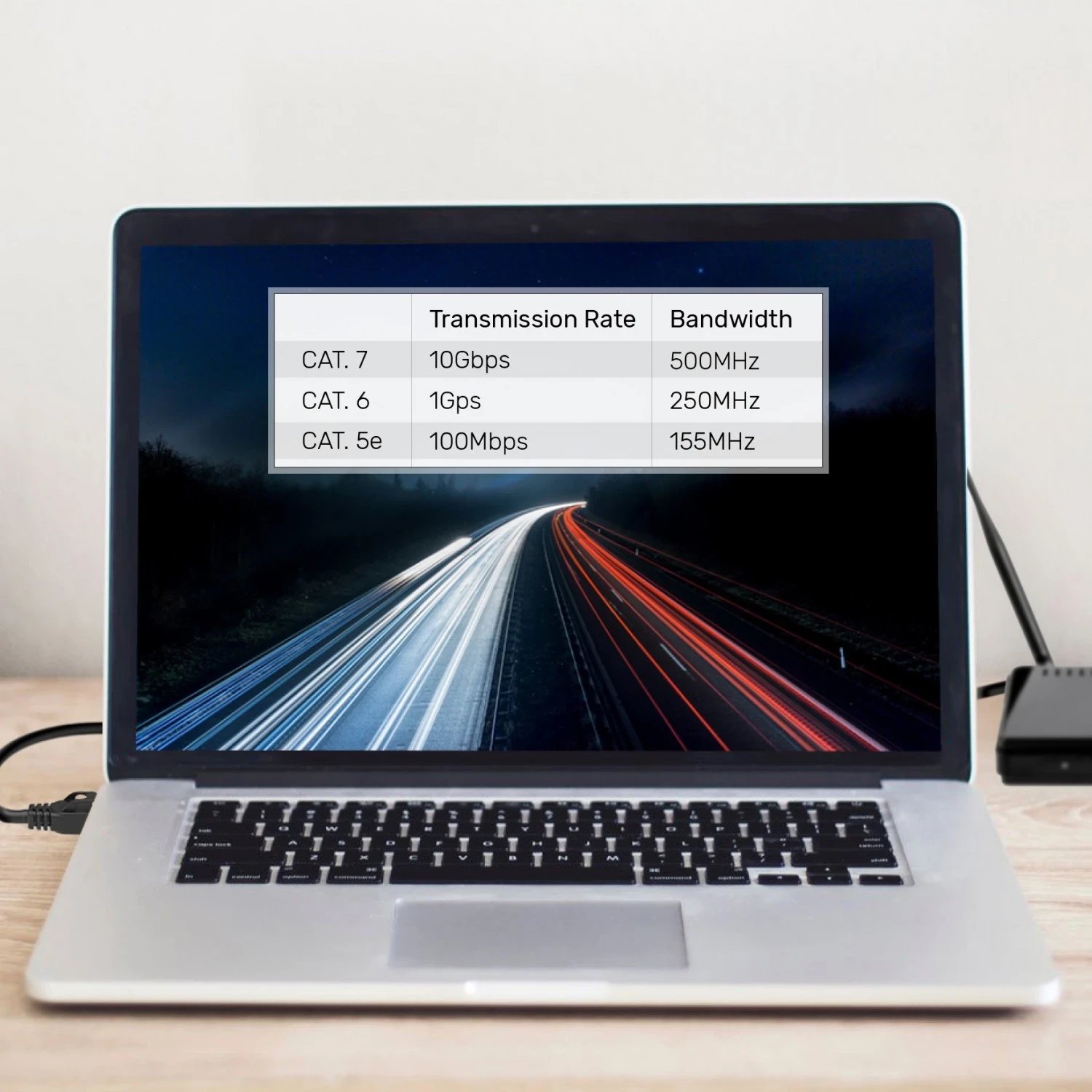 Kabllo patchcord Unitek, 1x RJ45, 10m