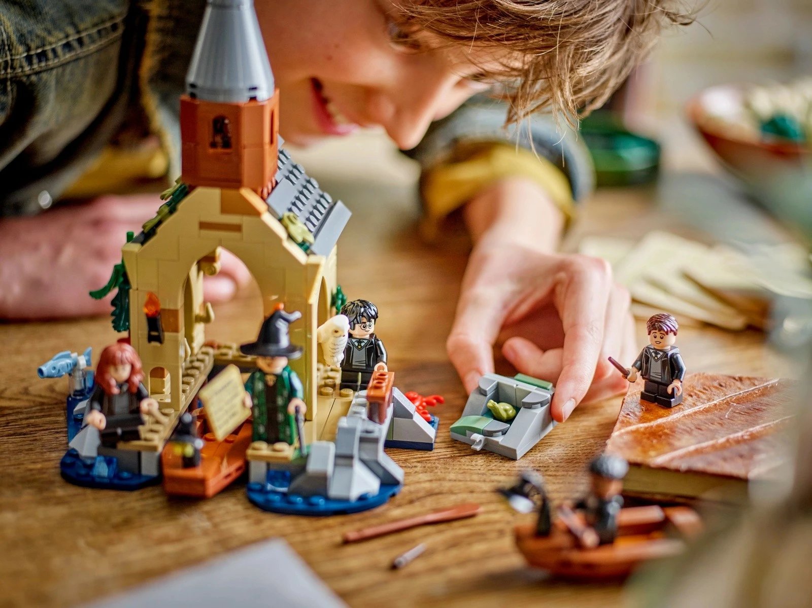 Set LEGO Harry Potter 76426 Water House by Hogwarts, 350 pjesë, për fëmijë, plastikë