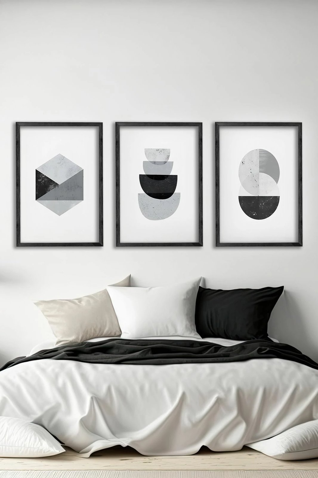 Set pikturash dekorative me kornizë, shumëngjyrëshe, 3 copë, Wallity, Ersy3Syhcrv69