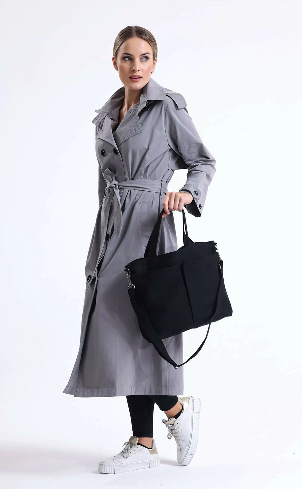 Çantë tote Zoozie Bags, 2063, ngjyrë e zezë