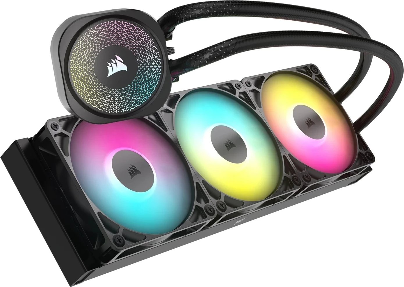 Ftohës ajri për procesor Corsair NAUTILUS 360 RS ARGB, i zi
