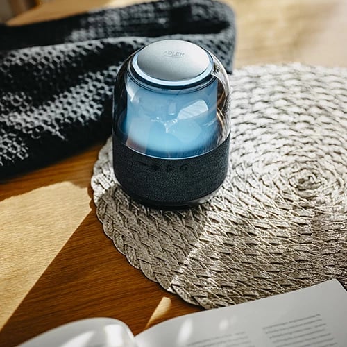 Altoparlant Bluetooth, Adler AD 1904, 8W, BT 5.0, TWS, FM, SD, 1500 mAh, 8 orë, USB-C, RGB