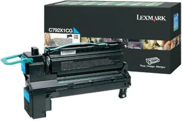Toner Lexmark C792X1CG kapacitet shumë i lartë cyan