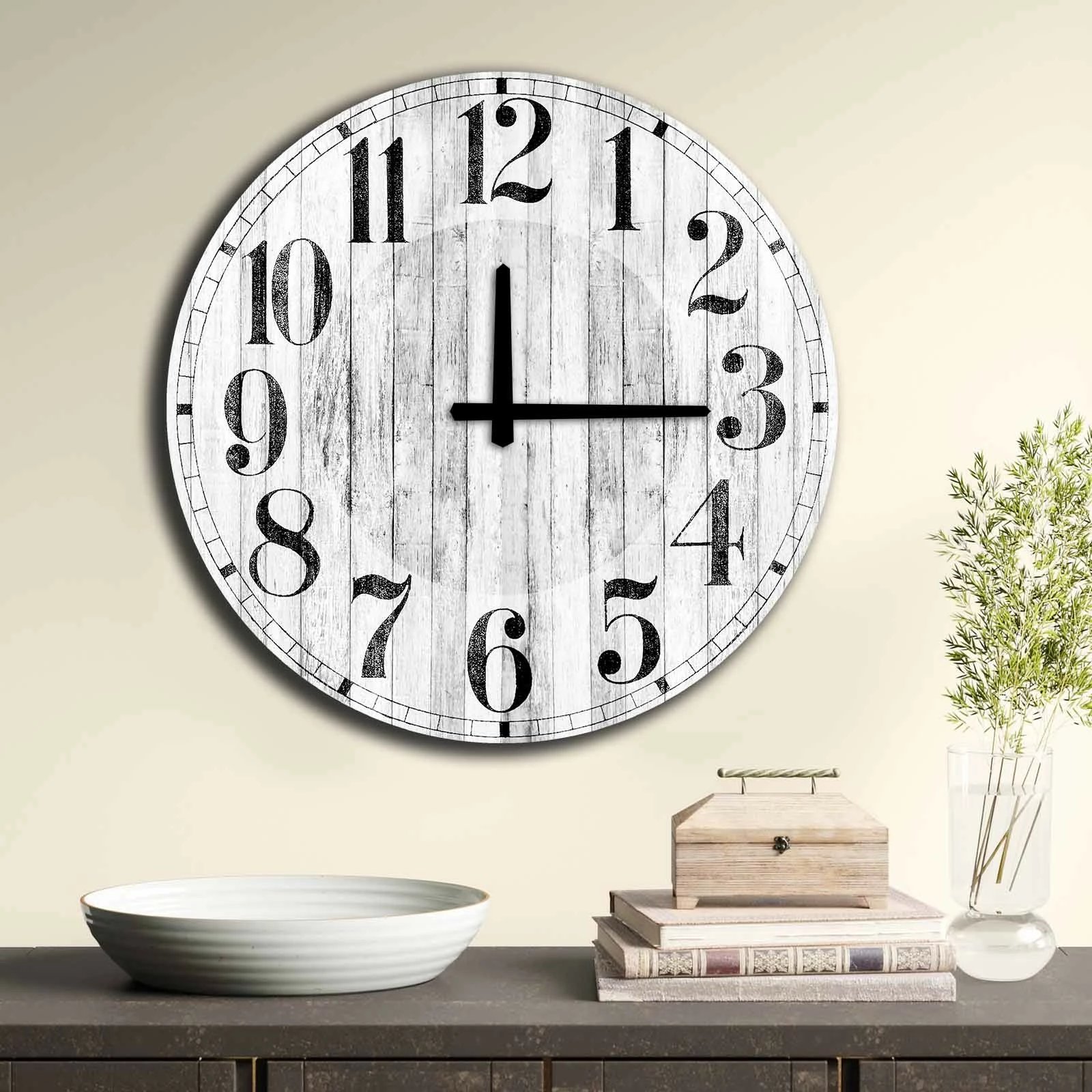 Orë dekorative MDF, Wallity, 5050MS-040, shumëngjyrëshe, 50cm