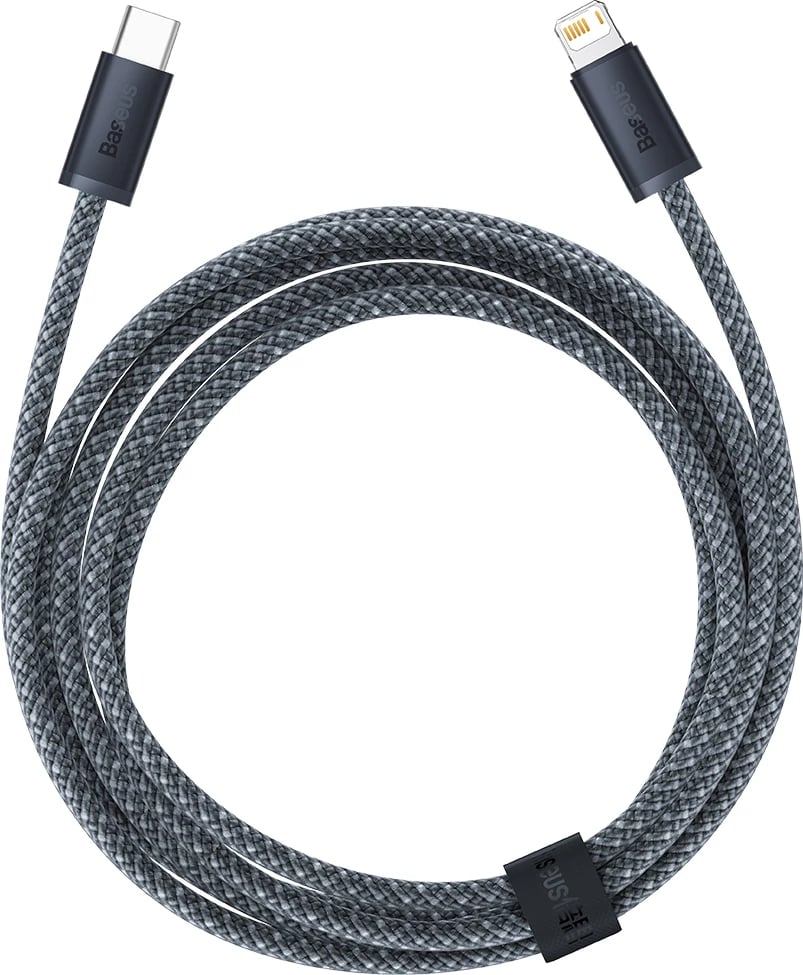 Kabllo Baseus CALD000116 USB-C në Lightning, 2m, 20W, Gri Kabllo Baseus CALD000116 USB-C në Lightning, 2m, 20W, Gri