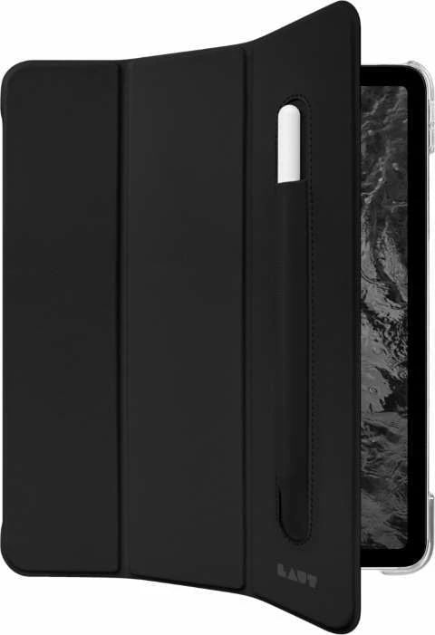 Mbështjellës LAUT Huex Folio për iPad Pro 12.9" 4/5/6G, me mbajtëse për Apple Pencil, i zi