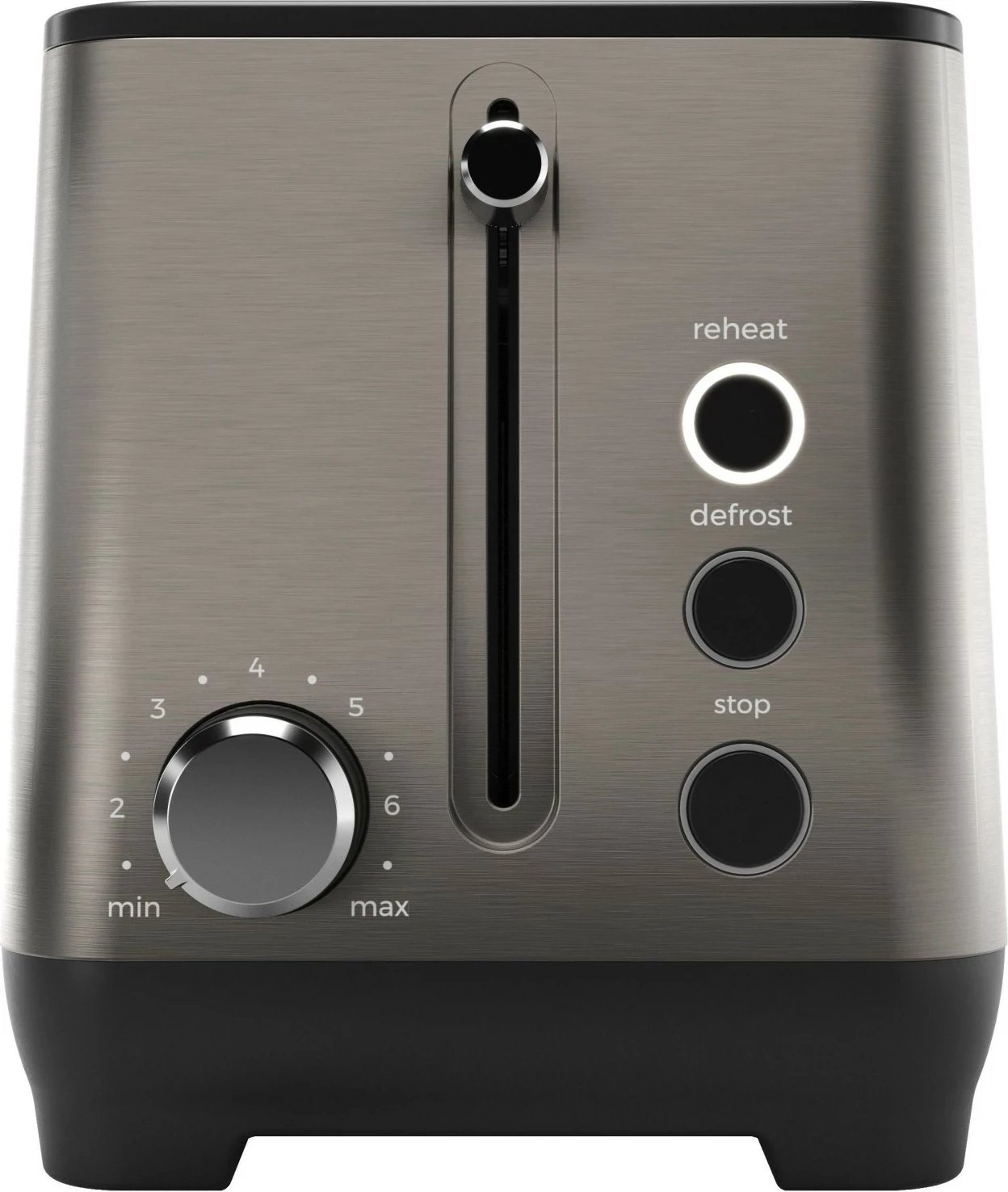 Toster Aiwa ABT1600 Kofotatsu, 1600W, 2 vende, inox, argjendtë