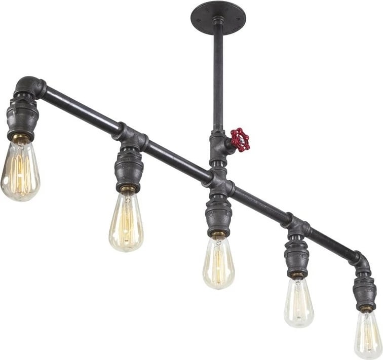 Llambë tavani industriale Opviq, Pp121, ngjyrë e zezë