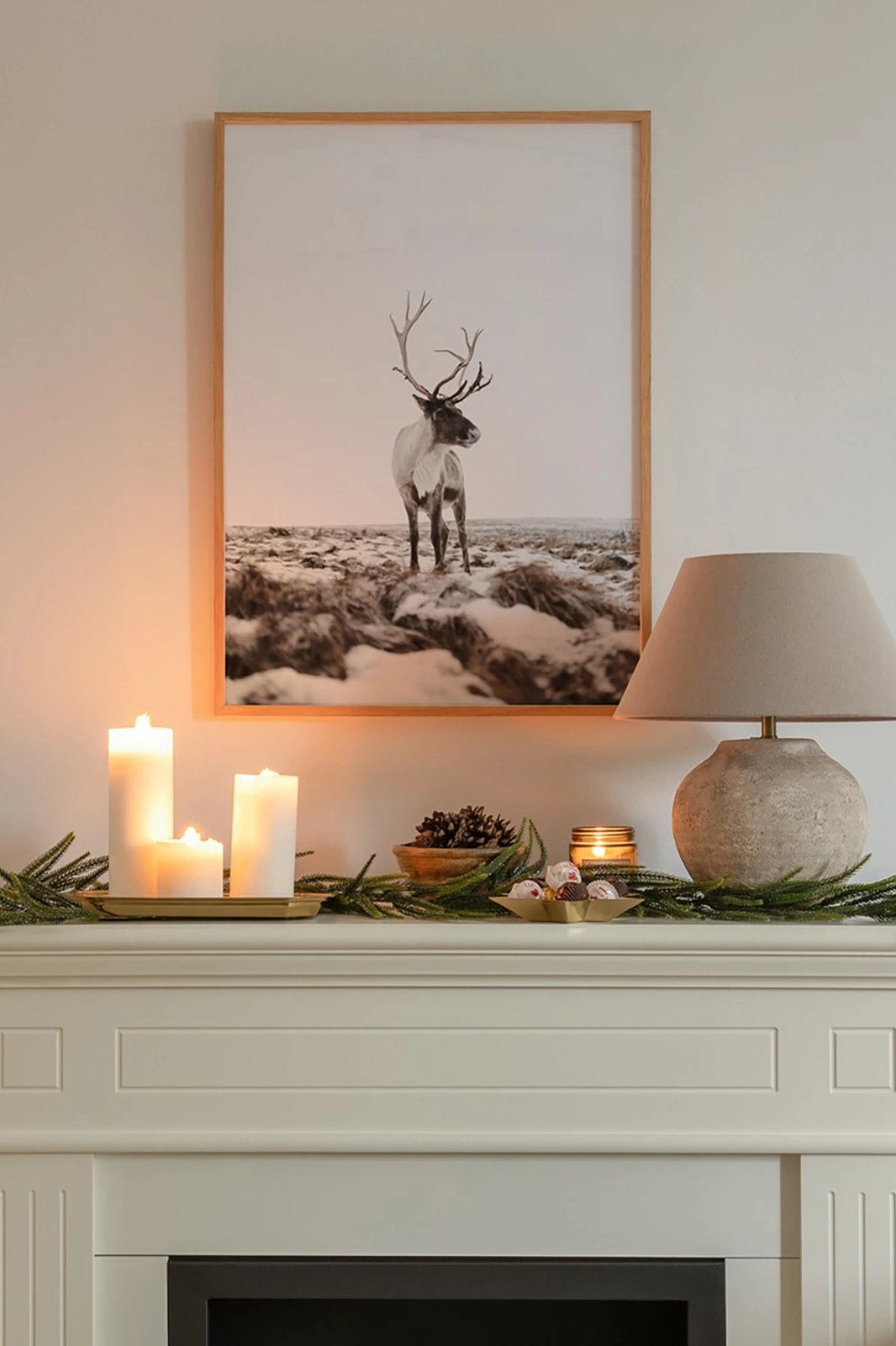 Pikturë dekorative me kornizë, Wallity, Tekhamcerceve71, shumëngjyrëshe, 33x48cm