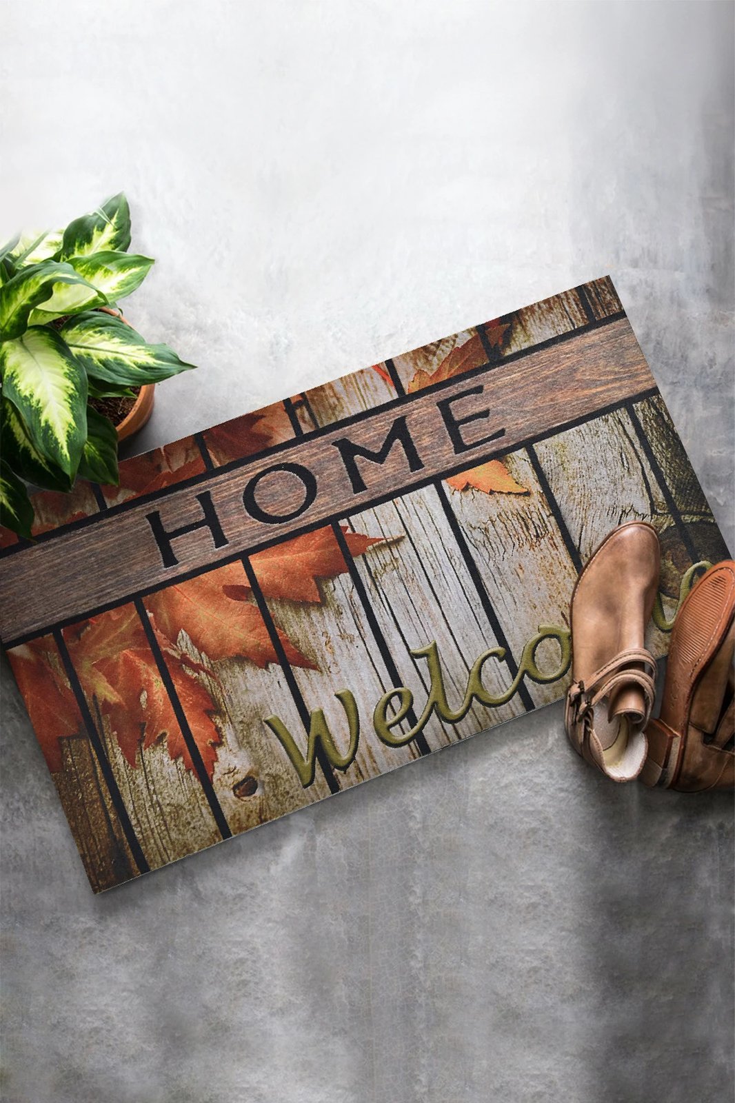 Shilte hyrëse PVC Conceptum Hypnose, vjeshtë, shumëngjyrëshe, 40x60cm