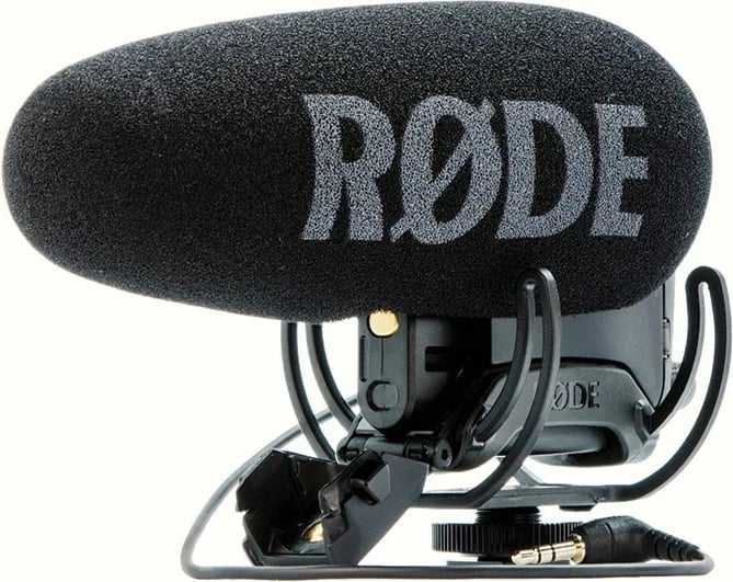 Mikrofon RØDE Videomic PRO+ për kamkorder, i zi