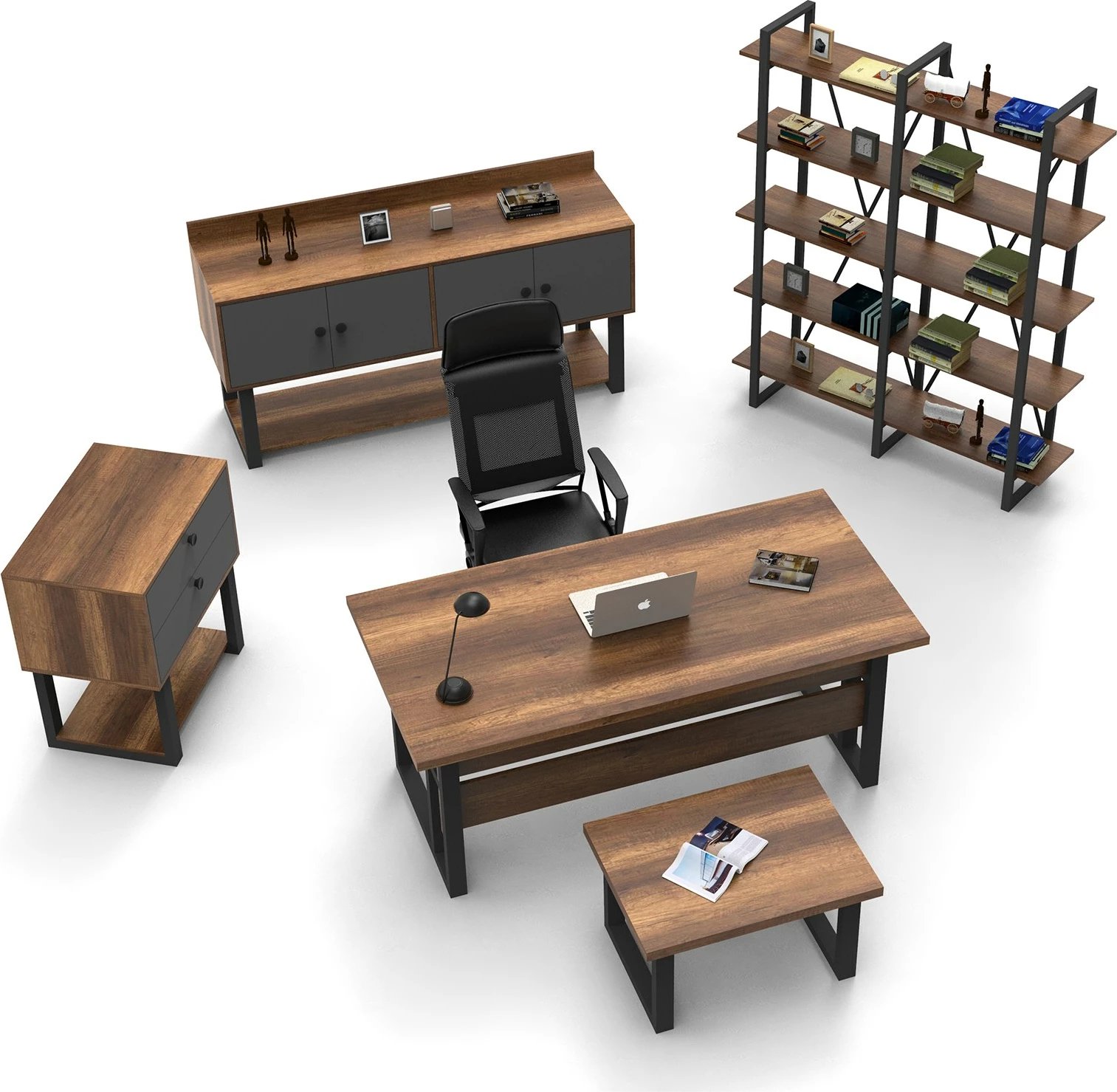 Set mobiljesh për zyre Skye Decor, Mn10-Ba