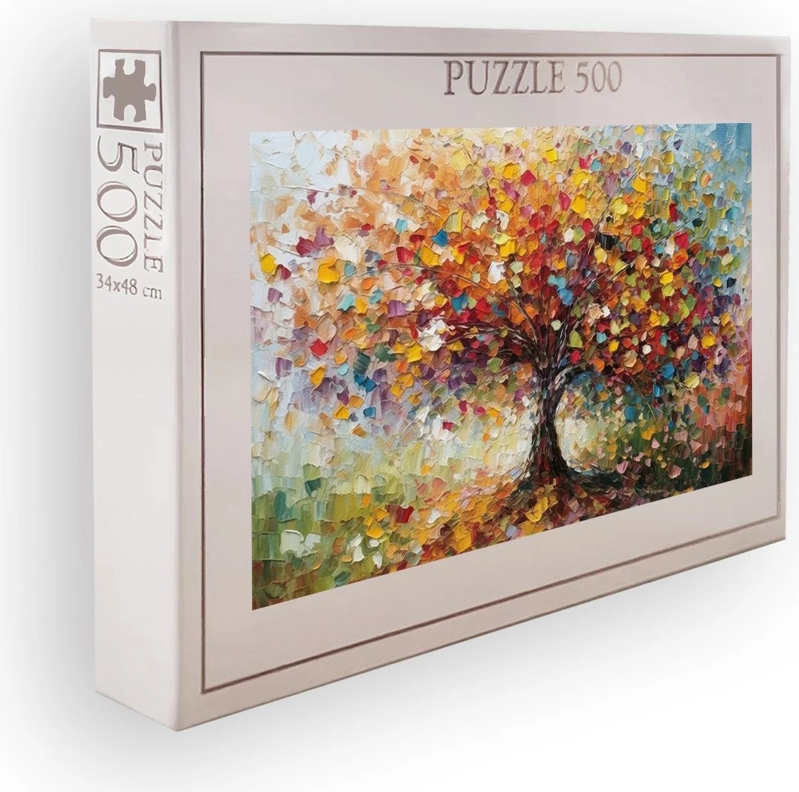 Puzzle 500 copë, Evila Originals, shumëngjyrësh, PZL_0106_500