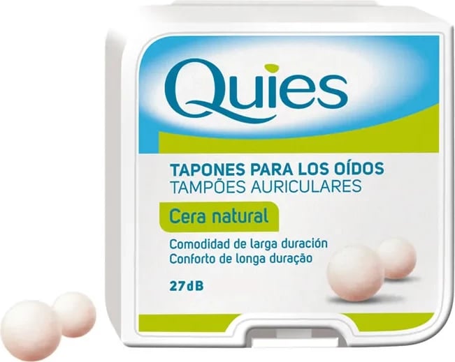 Tapë për veshë Quies Wax Stoppers unisex, 6 copë