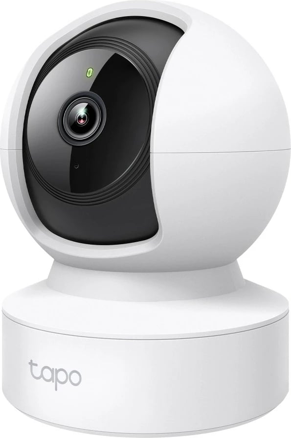 Kamerë IP TP-LINK Tapo C202, Full HD 1080p, Wi-Fi/Ethernet, Pan/Tilt, Bardhë