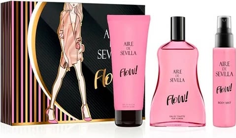 Eau de Toilette set unisex Aire de Sevilla Flow 150ml