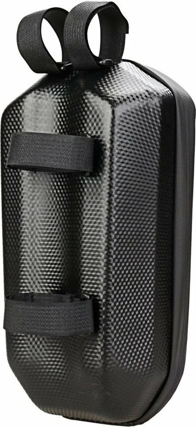 çantë timoni për skuter elektrik, Wozinsky, WSB2BK, 4L, EVA e fortë, zinxhir i papërshkueshëm nga uji, 30.5x16.5x14 cm, e zezë