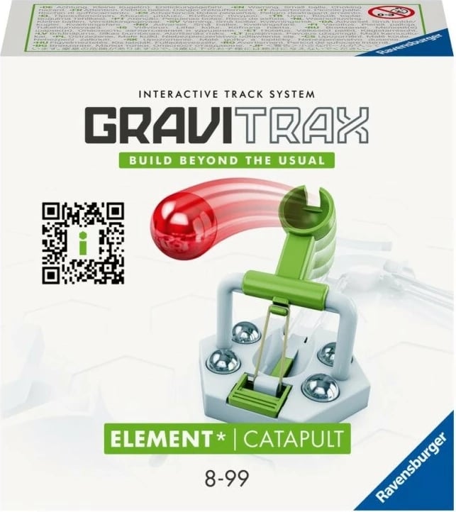 Shtesë Gravitrax Launcher, Ravensburger, 22411, me 4 topa, plastikë