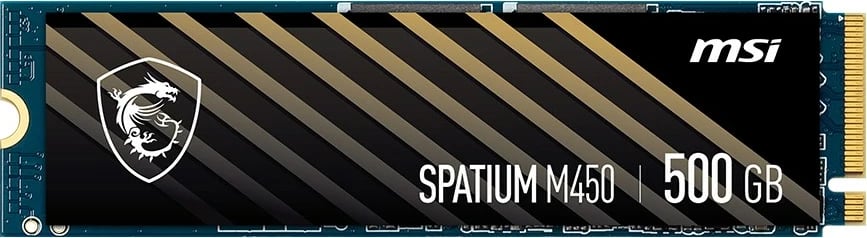 Disk MSI SPATIUM M450 PCIe 4.0 NVMe M.2, 3D NAND, 500GB 