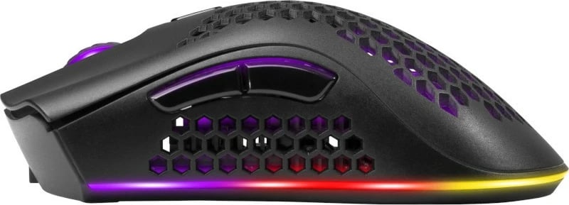 Maus wireless Defender Warlock GM-709L, RGB, 2400 dpi, i zi