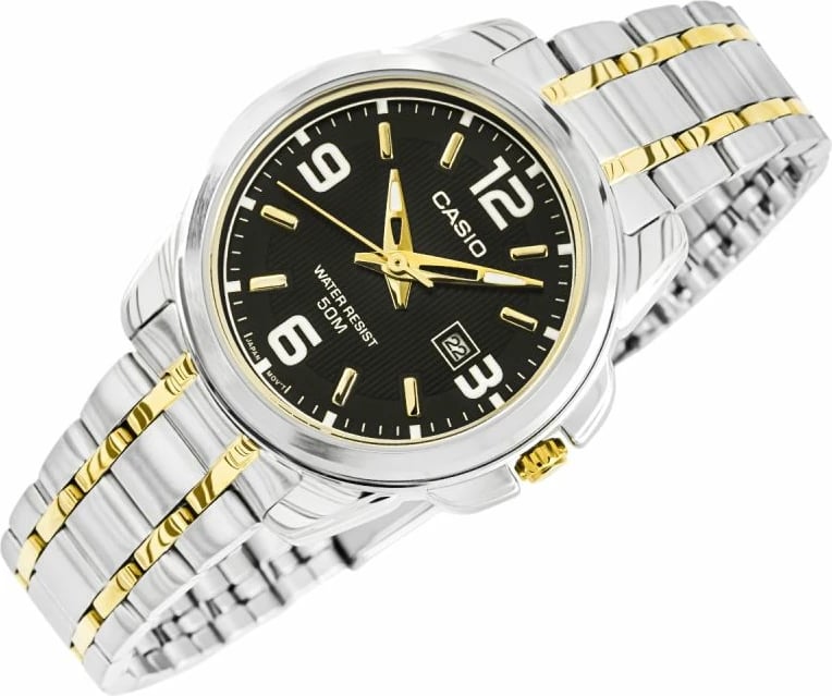 Orë dore për femra Casio, argjend e ar